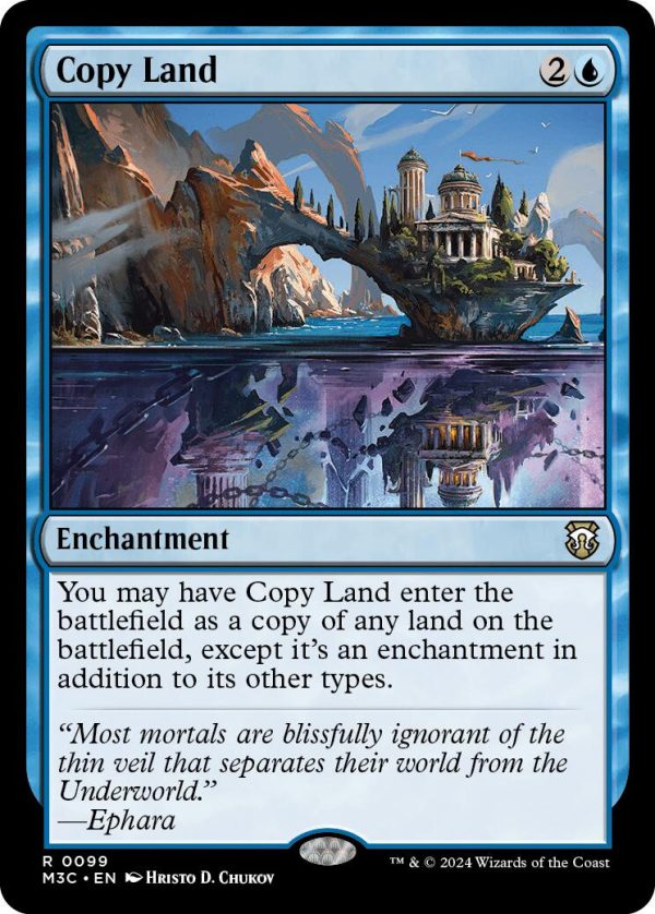 Copy Land [Modern Horizons 3 Commander] For Sale