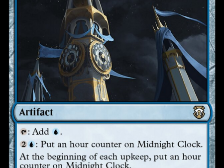 Midnight Clock [Modern Horizons 3 Commander] Online Hot Sale