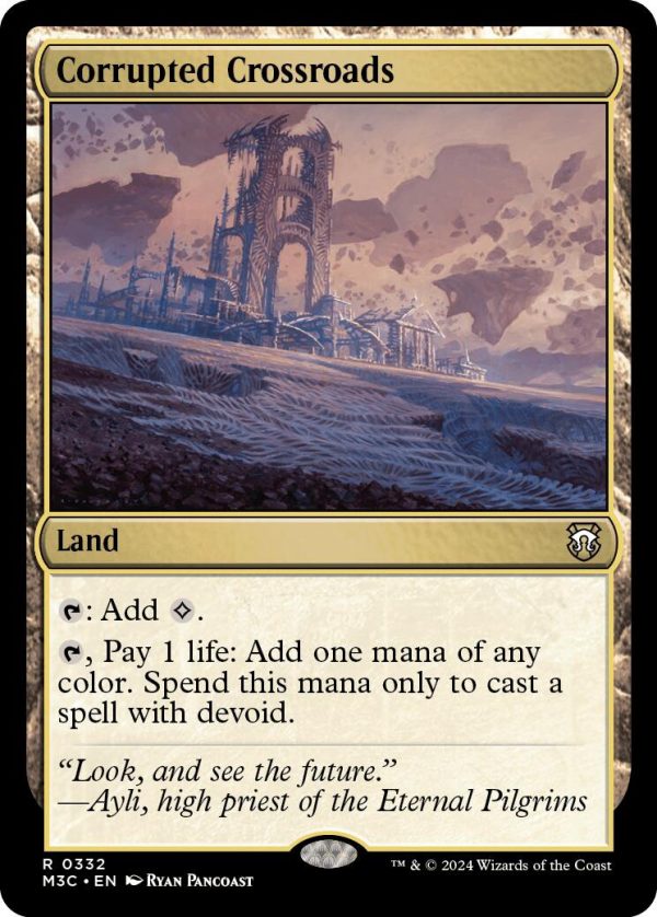 Corrupted Crossroads [Modern Horizons 3 Commander] Online Hot Sale