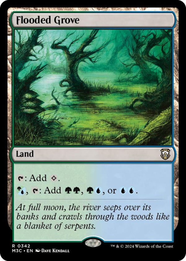 Flooded Grove [Modern Horizons 3 Commander] Discount