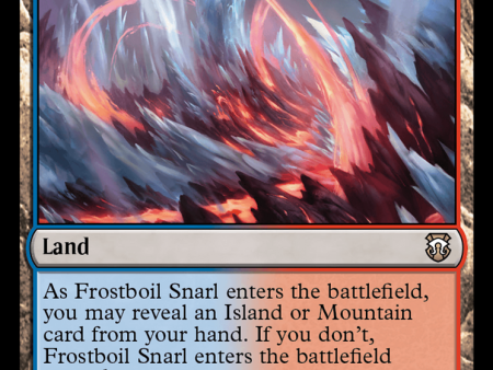 Frostboil Snarl [Modern Horizons 3 Commander] Sale