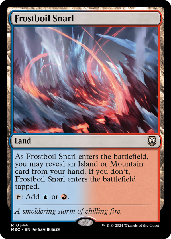 Frostboil Snarl [Modern Horizons 3 Commander] Sale