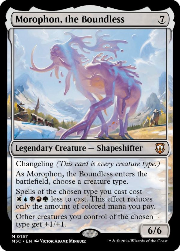 Morophon, the Boundless [Modern Horizons 3 Commander] For Sale