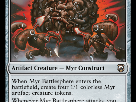 Myr Battlesphere [Modern Horizons 3 Commander] For Sale