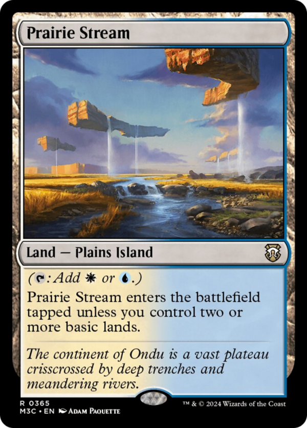 Prairie Stream [Modern Horizons 3 Commander] Hot on Sale