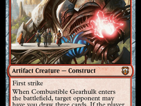 Combustible Gearhulk [Modern Horizons 3 Commander] For Cheap