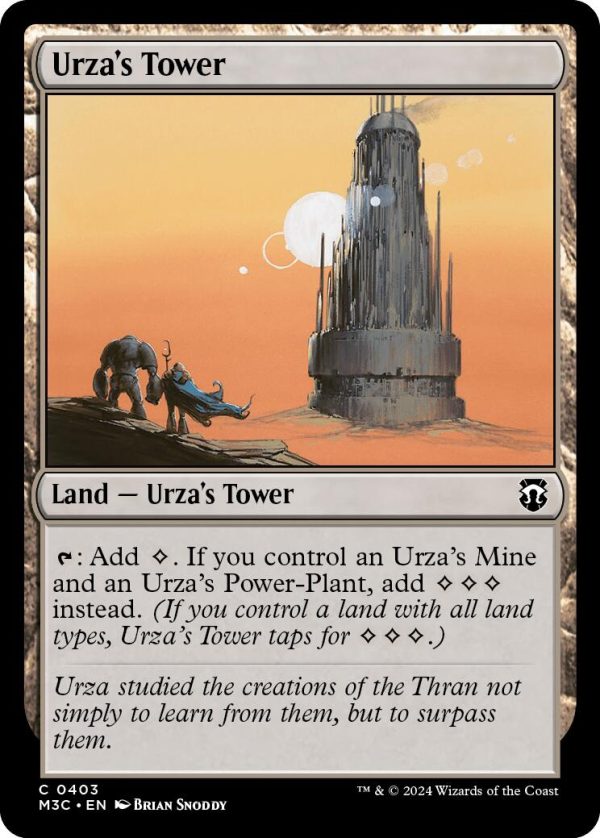 Urza s Tower [Modern Horizons 3 Commander] Supply