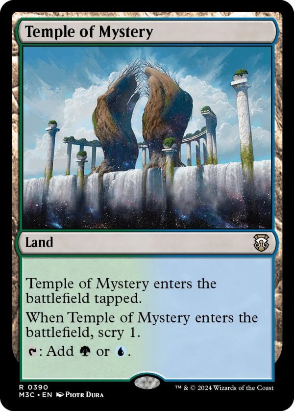 Temple of Mystery [Modern Horizons 3 Commander] Hot on Sale