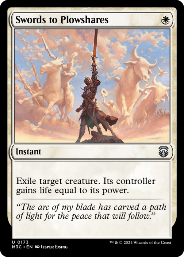 Swords to Plowshares [Modern Horizons 3 Commander] For Cheap