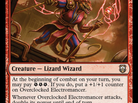 Overclocked Electromancer [Modern Horizons 3 Commander] For Cheap