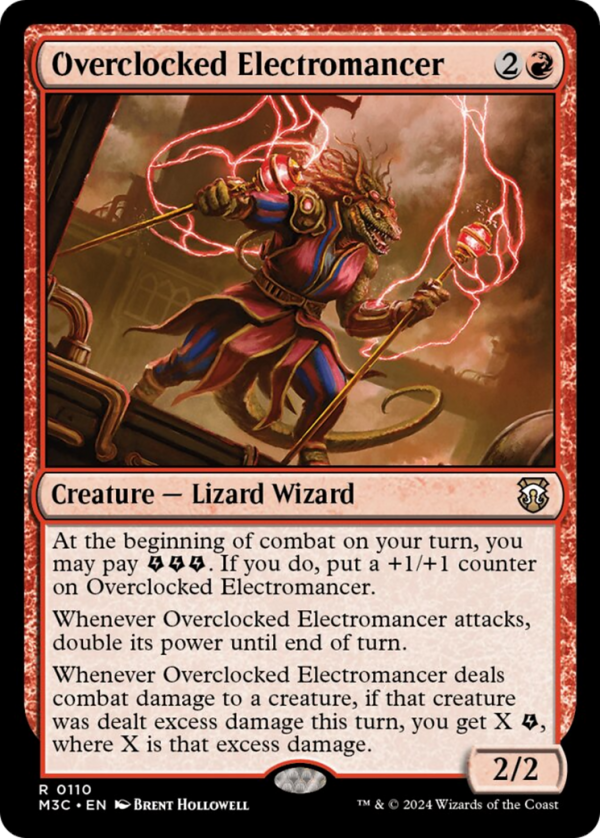 Overclocked Electromancer [Modern Horizons 3 Commander] For Cheap