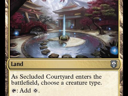 Secluded Courtyard [Modern Horizons 3 Commander] Online Hot Sale