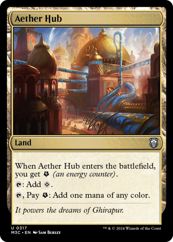 Aether Hub [Modern Horizons 3 Commander] For Discount