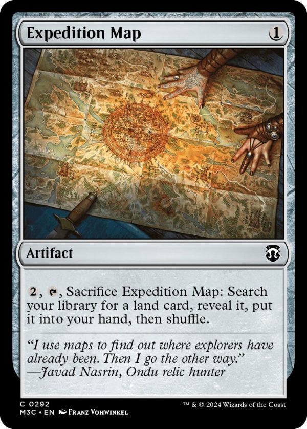 Expedition Map [Modern Horizons 3 Commander] For Cheap