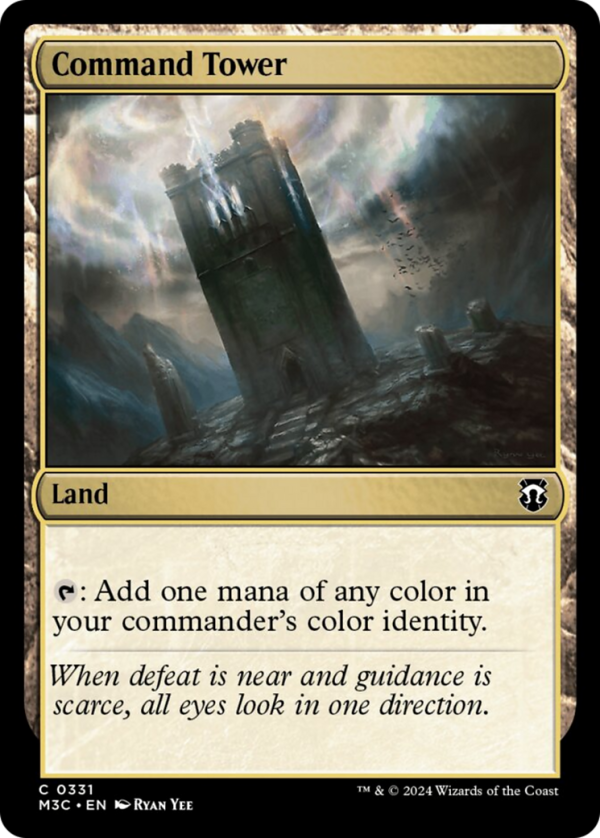 Command Tower (Ripple Foil) [Modern Horizons 3 Commander] Cheap