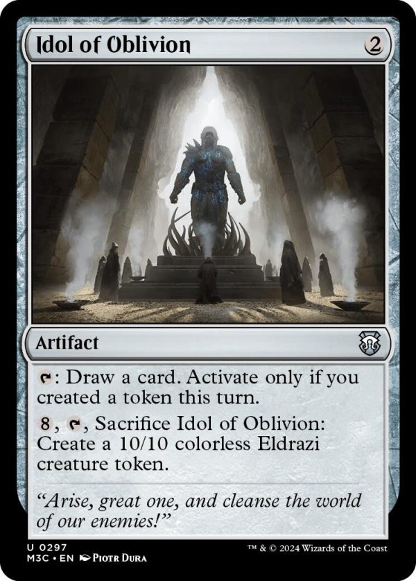 Idol of Oblivion [Modern Horizons 3 Commander] Hot on Sale