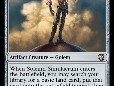 Solemn Simulacrum [Modern Horizons 3 Commander] Online now