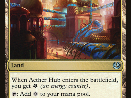 Aether Hub (Ripple Foil) [Modern Horizons 3 Commander] Supply