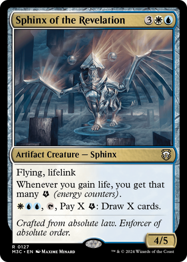 Sphinx of the Revelation [Modern Horizons 3 Commander] For Discount