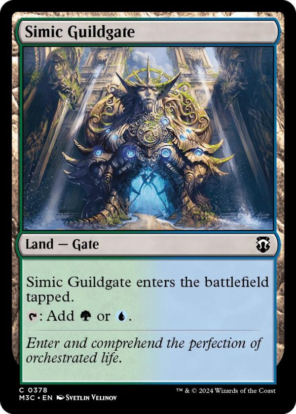 Simic Guildgate [Modern Horizons 3 Commander] Hot on Sale