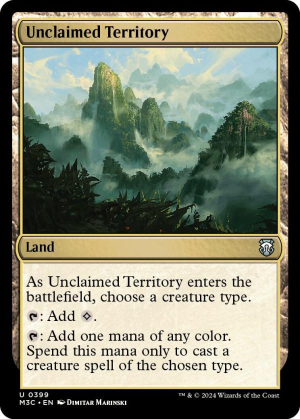 Unclaimed Territory [Modern Horizons 3 Commander] Online