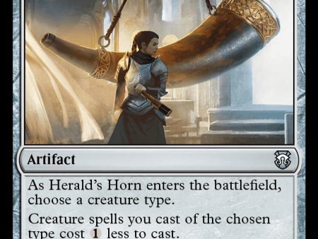 Herald s Horn [Modern Horizons 3 Commander] Hot on Sale