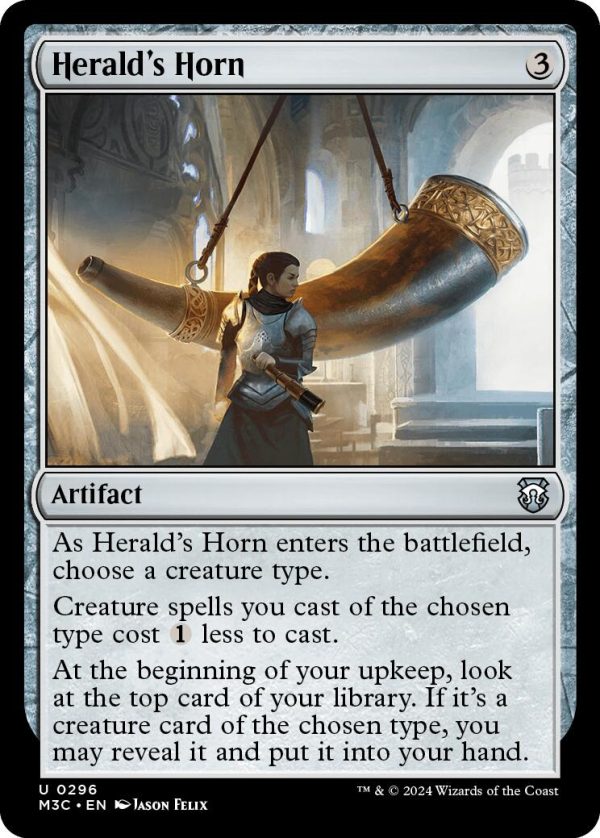 Herald s Horn [Modern Horizons 3 Commander] Hot on Sale