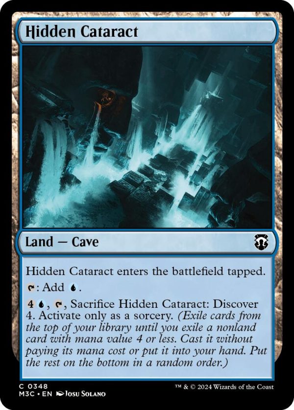 Hidden Cataract [Modern Horizons 3 Commander] Sale