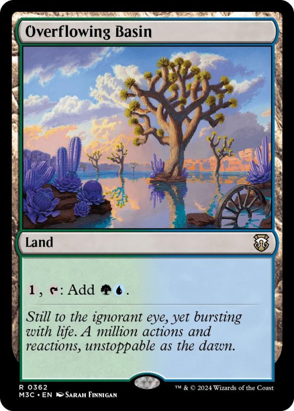 Overflowing Basin [Modern Horizons 3 Commander] Discount