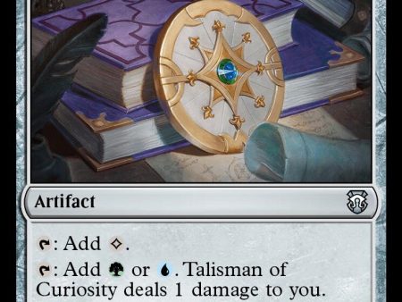 Talisman of Curiosity [Modern Horizons 3 Commander] Discount