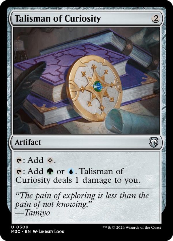 Talisman of Curiosity [Modern Horizons 3 Commander] Discount