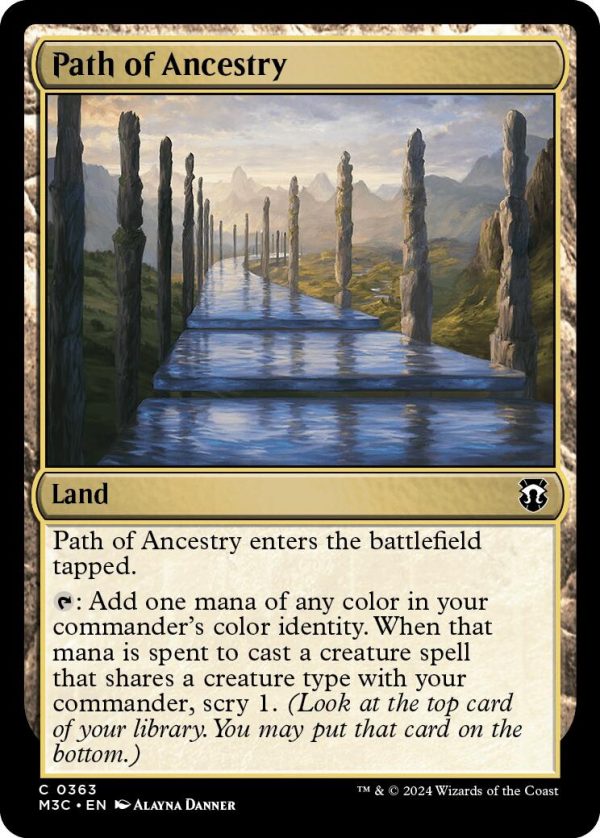 Path of Ancestry [Modern Horizons 3 Commander] Discount