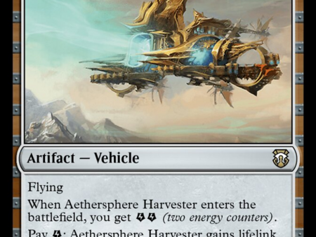 Aethersphere Harvester [Modern Horizons 3 Commander] Online Sale