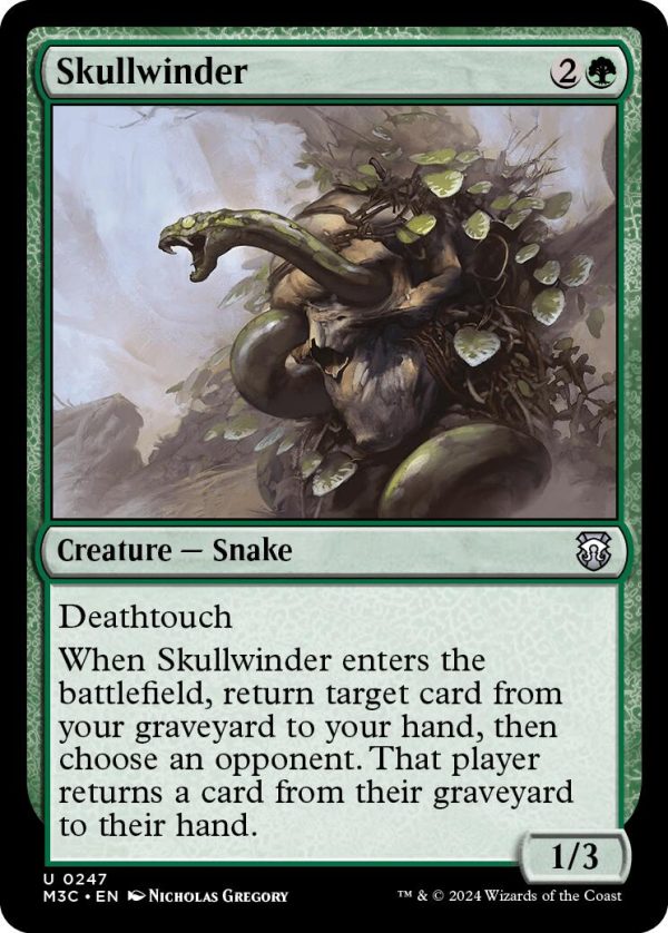 Skullwinder [Modern Horizons 3 Commander] Discount