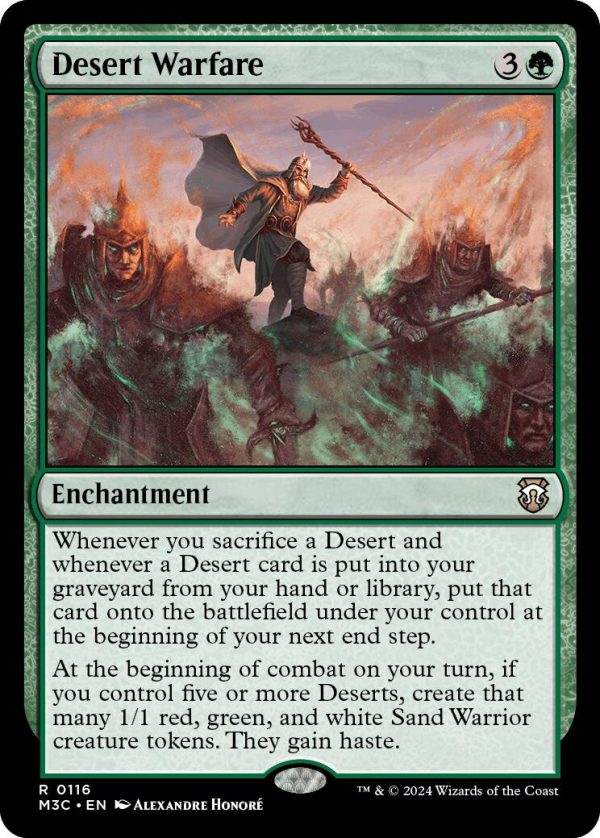 Desert Warfare [Modern Horizons 3 Commander] Cheap