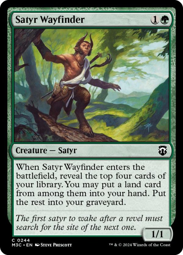 Satyr Wayfinder [Modern Horizons 3 Commander] Fashion