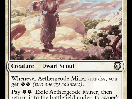 Aethergeode Miner [Modern Horizons 3 Commander] For Cheap