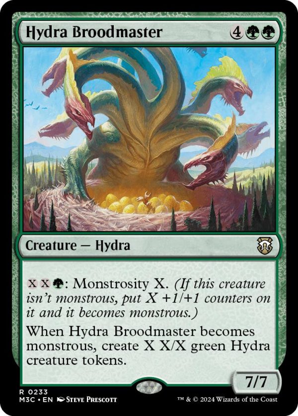 Hydra Broodmaster [Modern Horizons 3 Commander] Online now