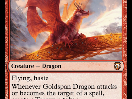 Goldspan Dragon [Modern Horizons 3 Commander] For Discount