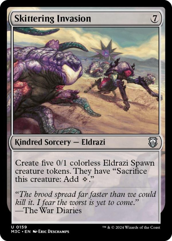 Skittering Invasion [Modern Horizons 3 Commander] Sale