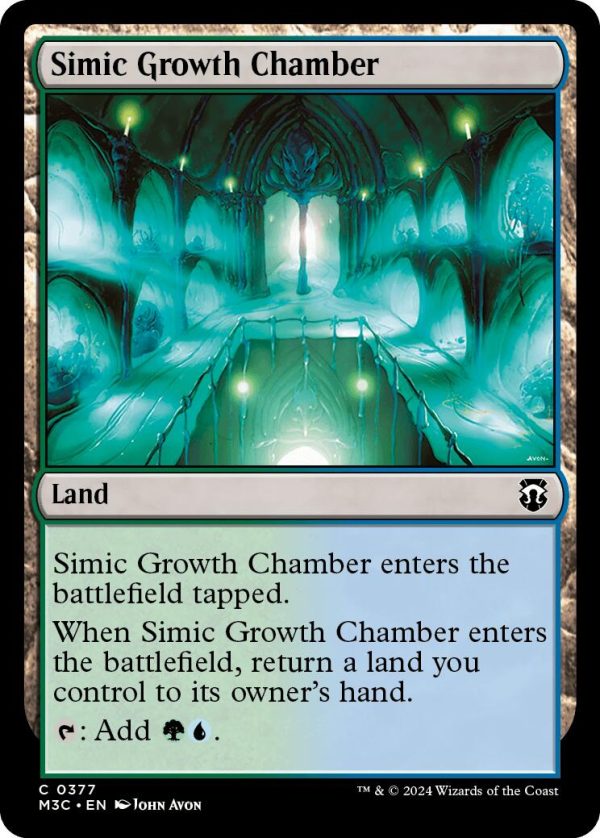 Simic Growth Chamber [Modern Horizons 3 Commander] Hot on Sale