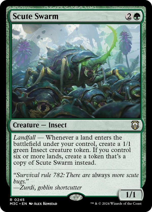 Scute Swarm [Modern Horizons 3 Commander] Online now