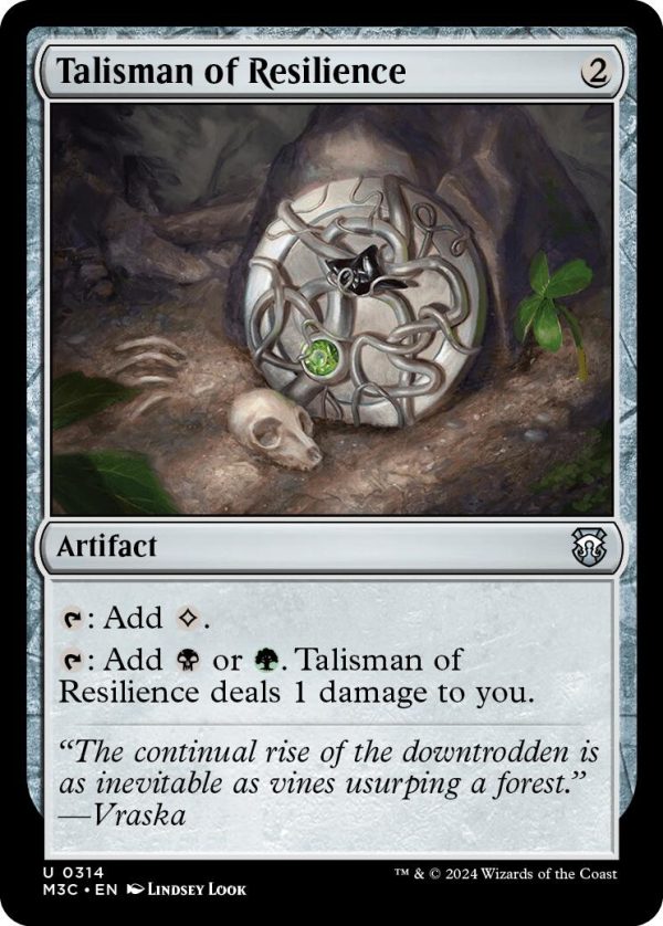 Talisman of Resilience [Modern Horizons 3 Commander] Online