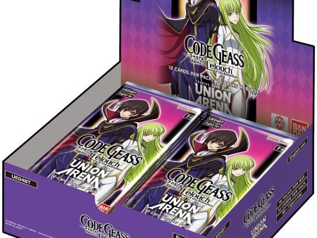 Union Arena - Code Geass: Lelouch of the Rebellion Booster Box Hot on Sale