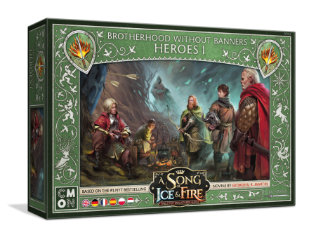 A Song of Ice and Fire: Tabletop Miniatures Game - Brotherhood Without Banners: Heroes 1 *PRE-ORDER* Supply