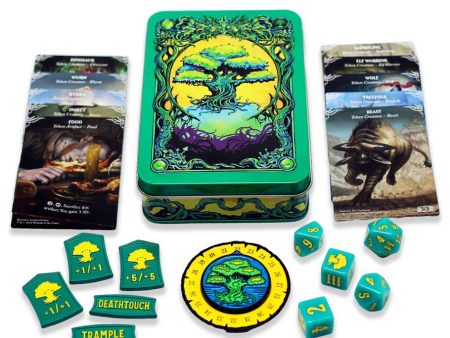 Magic the Gathering: Mana Token Set: Green Hot on Sale