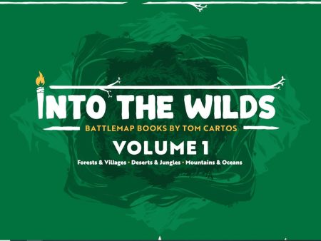 Into the Wilds Battlemap Books - Volume 1 Online Hot Sale