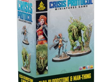 Marvel: Crisis Protocol - Elsa Bloodstone & Man-Thing Character Pack *PRE-ORDER* Supply