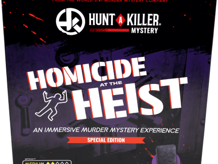 Hunt A Killer: Homicide at the Heist For Discount