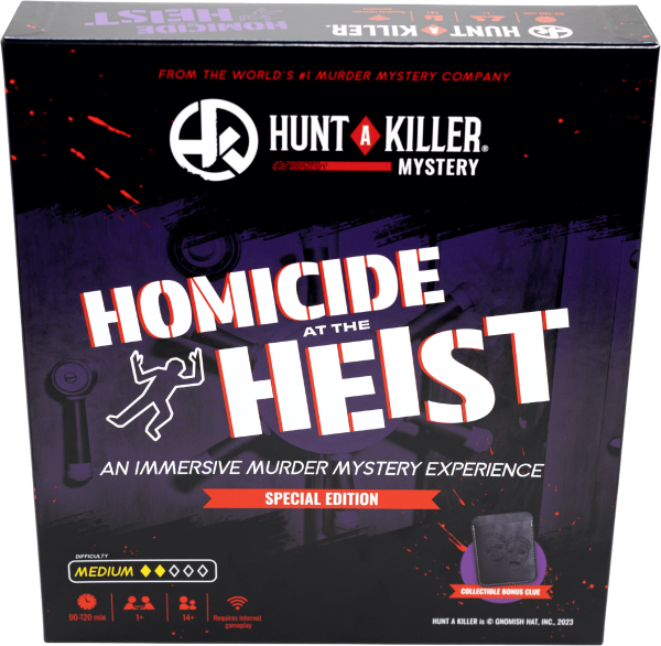 Hunt A Killer: Homicide at the Heist For Discount